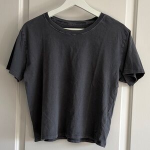 Hollister Charcoal Short Sleeve Tee